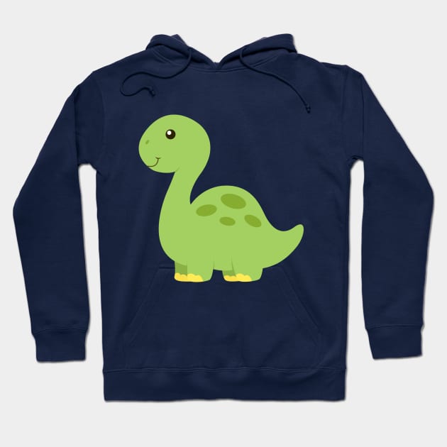 Dinosaur Kids Dino Design Hoodie by samshirts